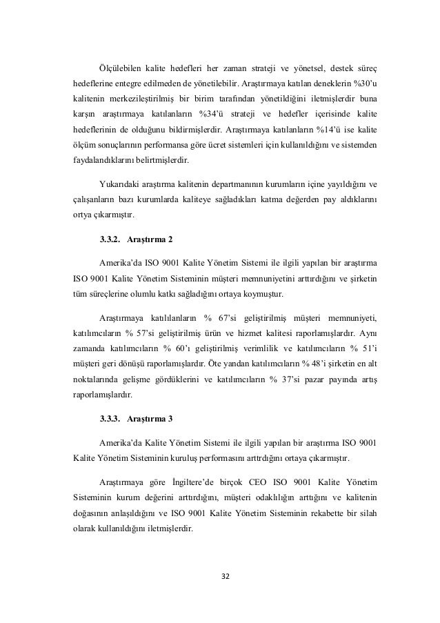 Başarılı bir gelişmenin anahtarı olarak işletmedeki kalite yönetim sistemi Başarılı bir gelişmenin anahtarı olarak işletmedeki kalite yönetim sistemi